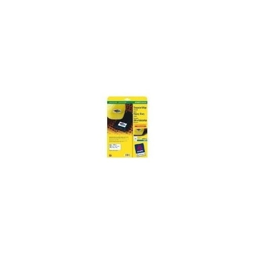 Avery J4773 - Polyesteretiketten - weiß - 33,9 x 63,5 mm - 240 Stck. (10 Bogen x 24) (J4773-10) afbeelding 1