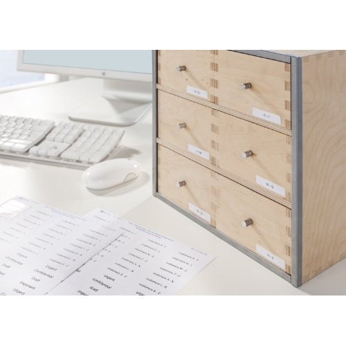 Avery - Etiketten - weiß - 46 x 11,1 mm - 2100 Etikett(en) (25 Bogen x 84) (L7656-25) afbeelding 5