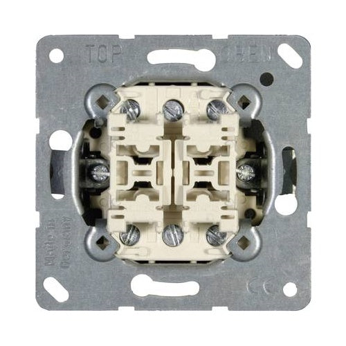 Jung Einsatz Doppel-Wechselschalter LS 990, AS 500, CD 500, LS design, LS plus, FD design, A 500, A plus, A creation, C (509 U) - 4004282425045 - image 1