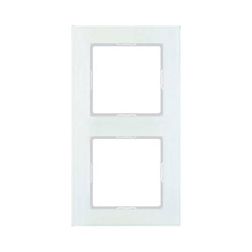 Jung 2fach Rahmen A creation Mattweiß AC582GLWMT (AC582GLWMT) afbeelding 1
