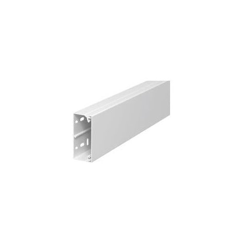 OBO Bettermann Kabelkanal (L x B x H) 2000 x 40 x 90 mm 6191142 1 St. Reinweiß (6191142) afbeelding 1