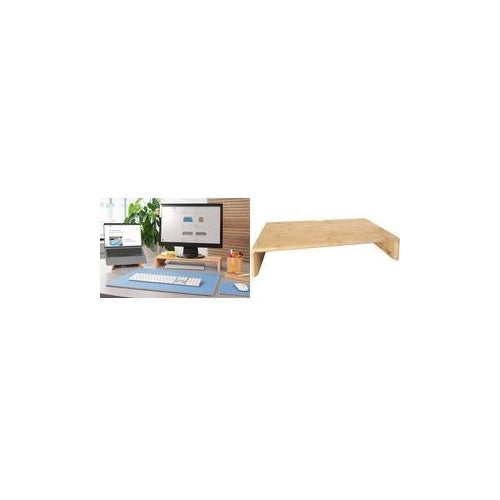 Sigel SA208 Monitor-Erhöhung Eyestyle B x H T 50 8 19.50 cm Bambus (SA208) afbeelding 1