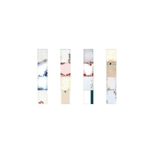 Sigel Weihnachtsbriefpapier Chalet Style Motiv DIN A4 90 g/qm 100 Blatt - 90 g/m² - A4 (DP442) afbeelding 1