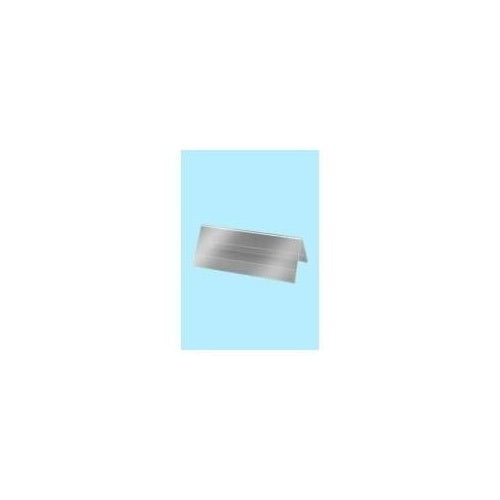 sigel Tischaufsteller, Hartplastik, 240 x 90 mm, Dachform glasklar, beidseitige Präsentation (TA130) afbeelding 1