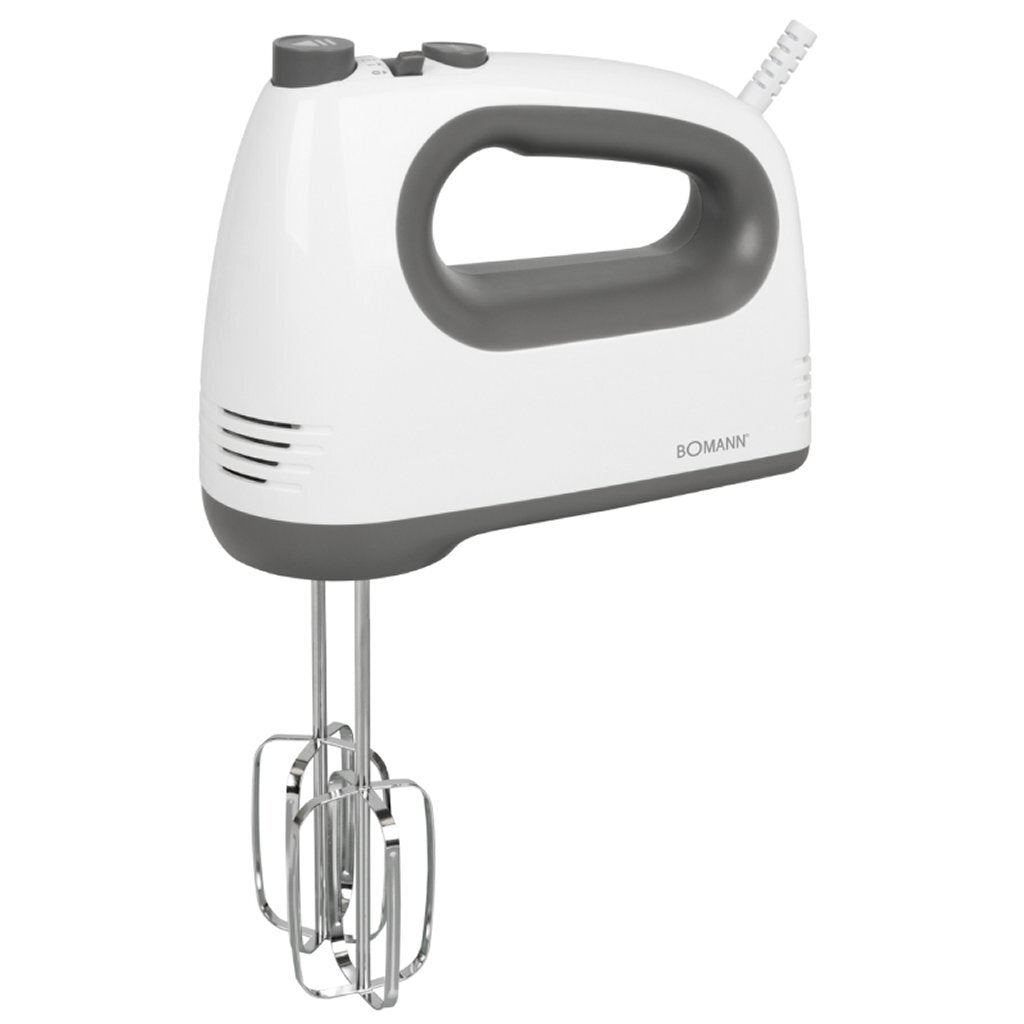 Bomann Hand Mixer HM 6054 CB 400W 5 Speeds Turbo White/Grey