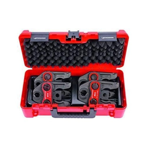 Rothenberger Pressbackenset Standard M15 - 18 - 22 - 28 mm 015062X (015062X) afbeelding 1