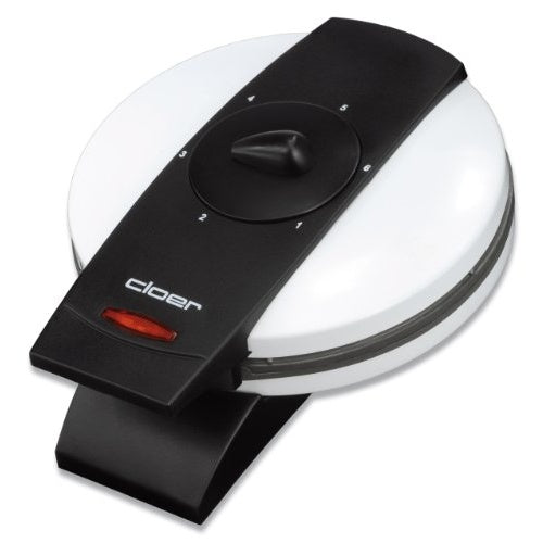 Cloer 1621 - Waffeleisen - 930 W - Weiß/Grau (1621) afbeelding 2