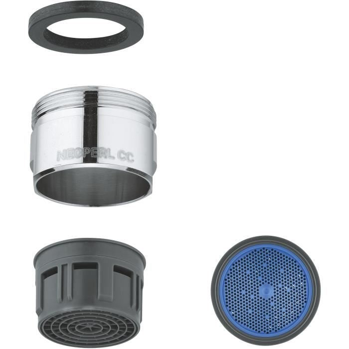 Mousseur - GROHE - Chromé 13927000 - Filetage externe - Aérateur classe C - 30 l/min a 3 bars afbeelding 1