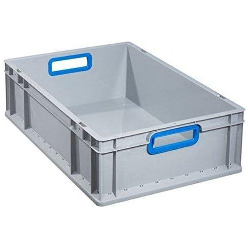 allit Aufbewahrungsbox ProfiPlus EuroBox 632, grau/blau Eurobox aus PP, offene Griffe, stapelbar, widerstandsfähig - 1 Stück (456775) afbeelding 1