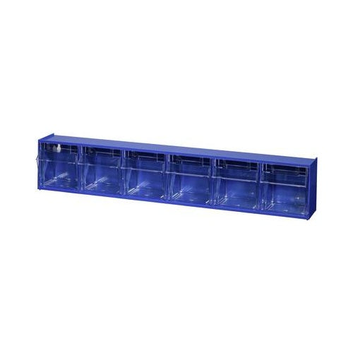 Allit VarioPlus ProFlip 6 Ablageschale Blau Rechteckig HIPS - Polystyrol (PS) (464440) afbeelding 1