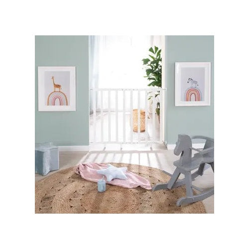 Barriere de sécurité bébé - ROBA - Pour porte et escalier - De 62 a 105 cm - Blanc - 4005317246321 - image 2