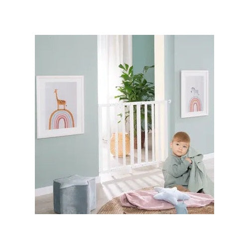 Barriere de sécurité bébé - ROBA - Pour porte et escalier - De 62 a 105 cm - Blanc - 4005317246321 - image 4
