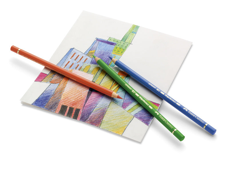 Faber Castell FC-110012 Polychromos Colored Pencil Case of 12