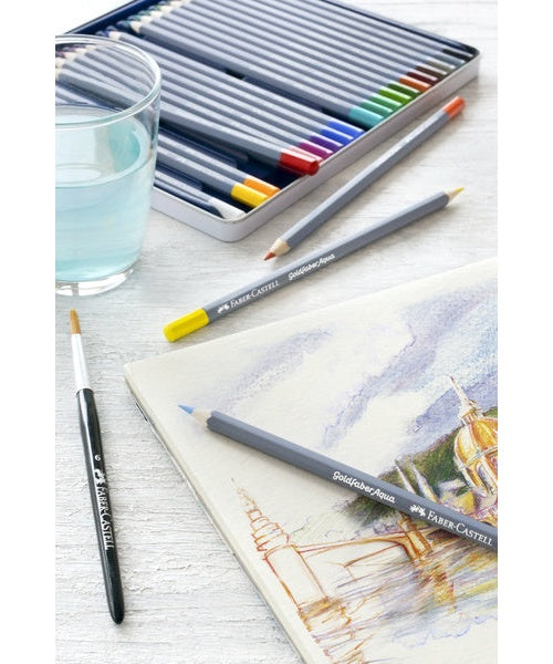 Faber Castell FC-114648 Aquarelkleurpotlood Faber-Castell Goldfaber Etui 48 Stuks afbeelding 2