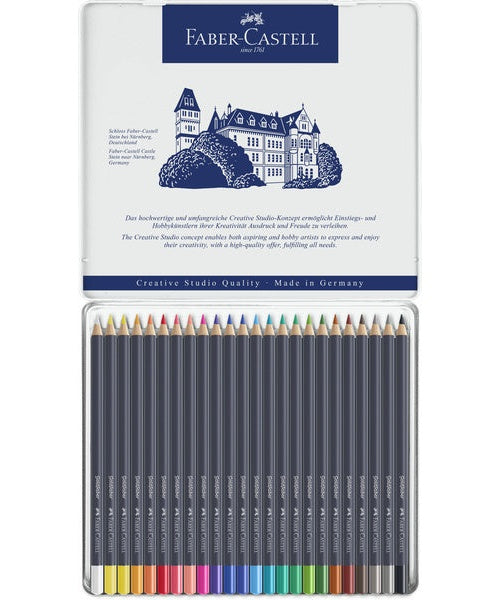 Faber Castell FC-114724 Kleurpotlood Faber-Castell Goldfaber Etui à 24 Stuks afbeelding 3