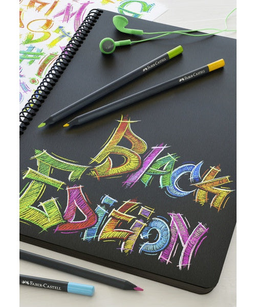 Faber Castell FC-116424 Kleurpotloden Black Edition In Etui 24 Stuks afbeelding 4