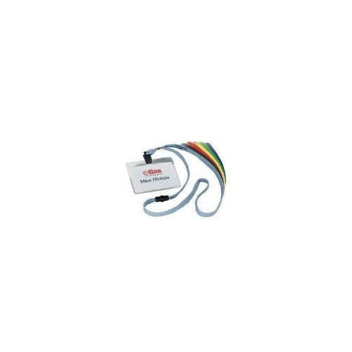 DURABLE Namensschild 60x90mm mit Textilband 10 1 Pg. à 10 Stück 813907 afbeelding 1