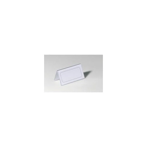 DURABLE Tischnamensschild Dachaufsteller 52/104x100 mm 1 Pg. à 25 Stück 805119 afbeelding 1