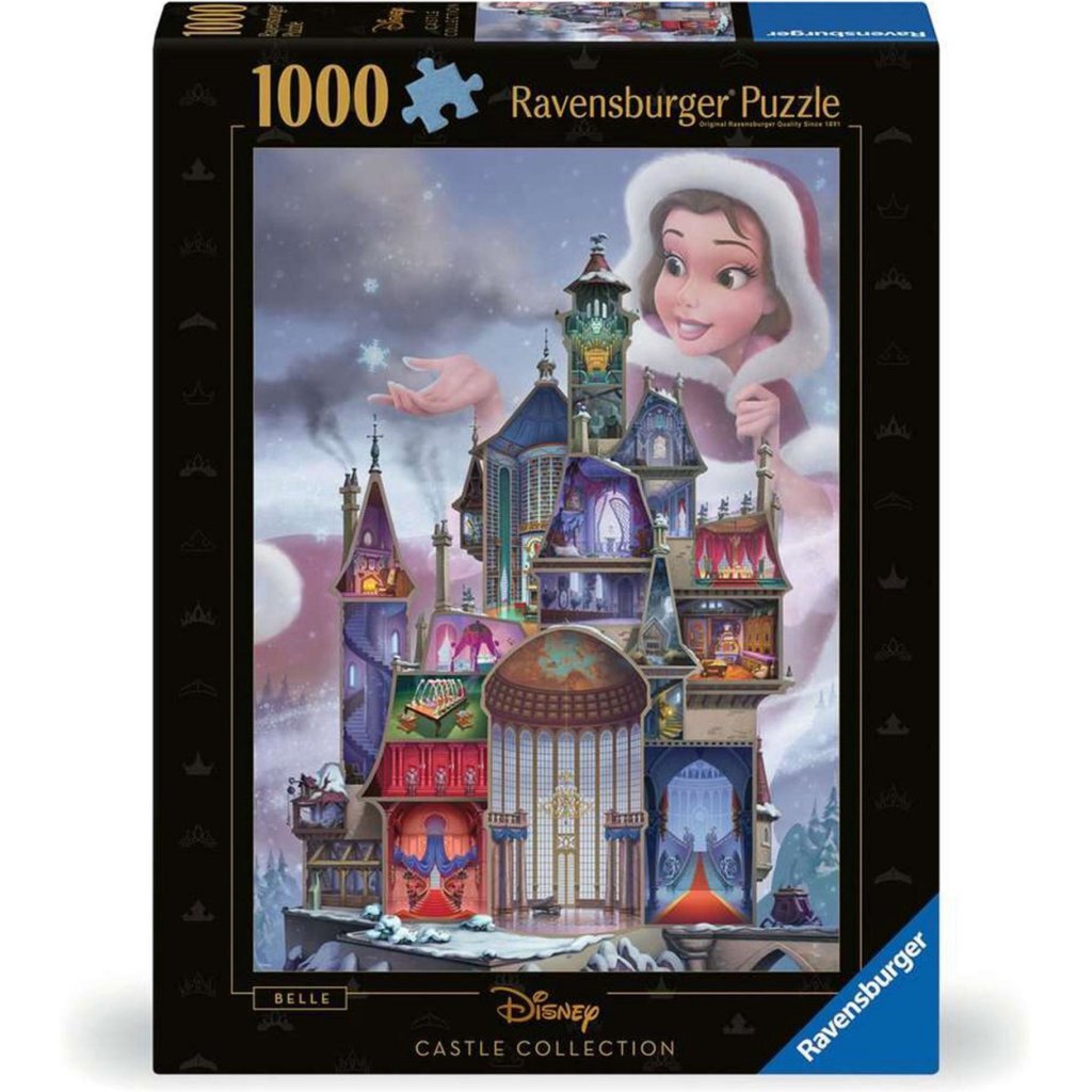 Ravensburger Puzzle Disney Castle Collection Belle 1000 Pieces
