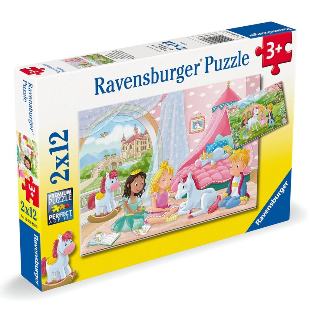 Ravensburger Puzzle Prince & Princess 2x12 Pieces