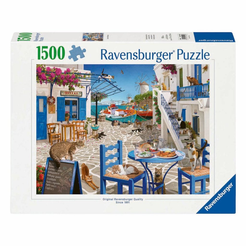 Ravensburger Cats of Mykonos 1500-Piece Puzzle
