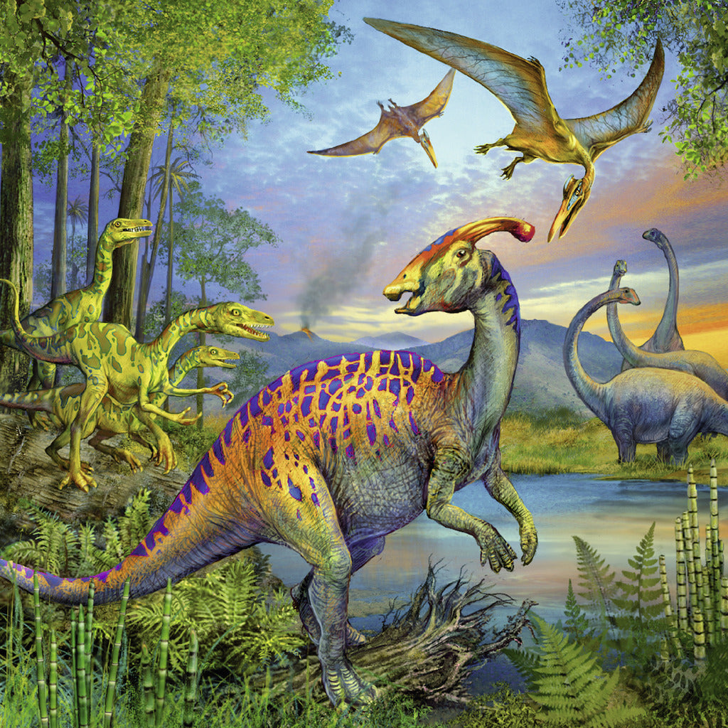 Ravensburger 3 Dinosaur Puzzles 3x49 Pieces