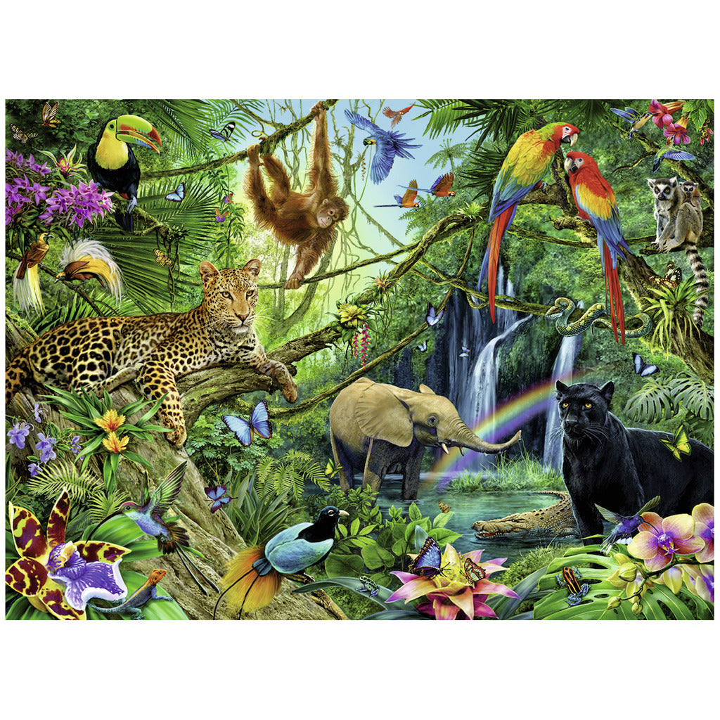 Ravensburger Animals in the Jungle Puzzle 200 XXL Pieces