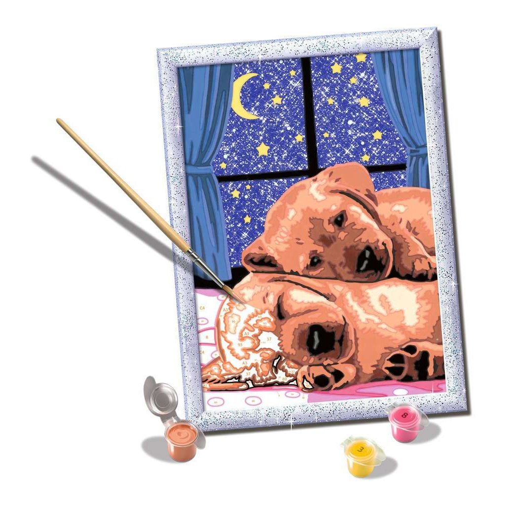 Ravensburger CreArt Paint by Numbers Sleep Well - Suitable for Ages 7+
