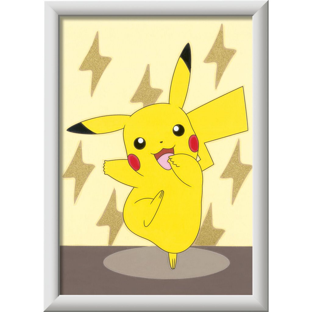 Ravensburger CreArt Paint by Numbers Pokémon Pikachu - Suitable for Ages 7+
