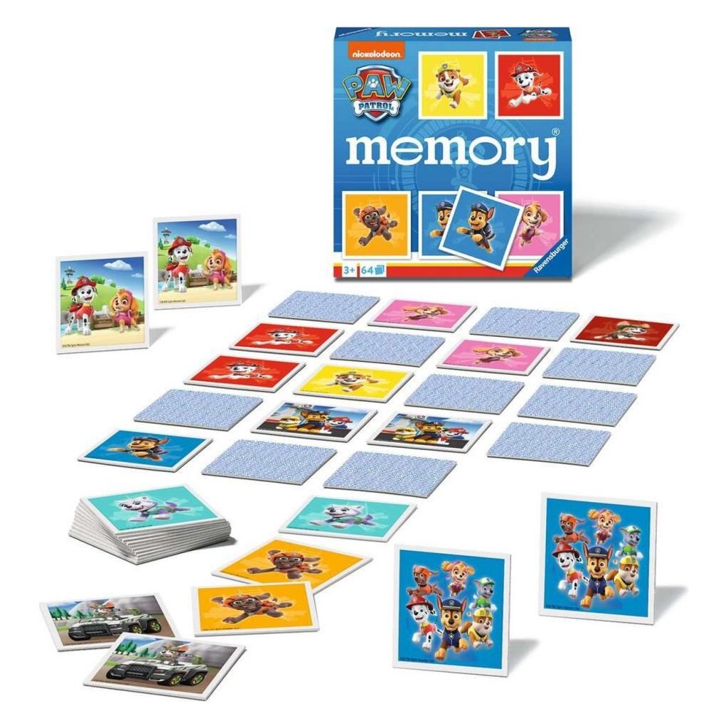 Ravensburger Memory Paw Patrol 64 Cards for Children 3 Years and Up