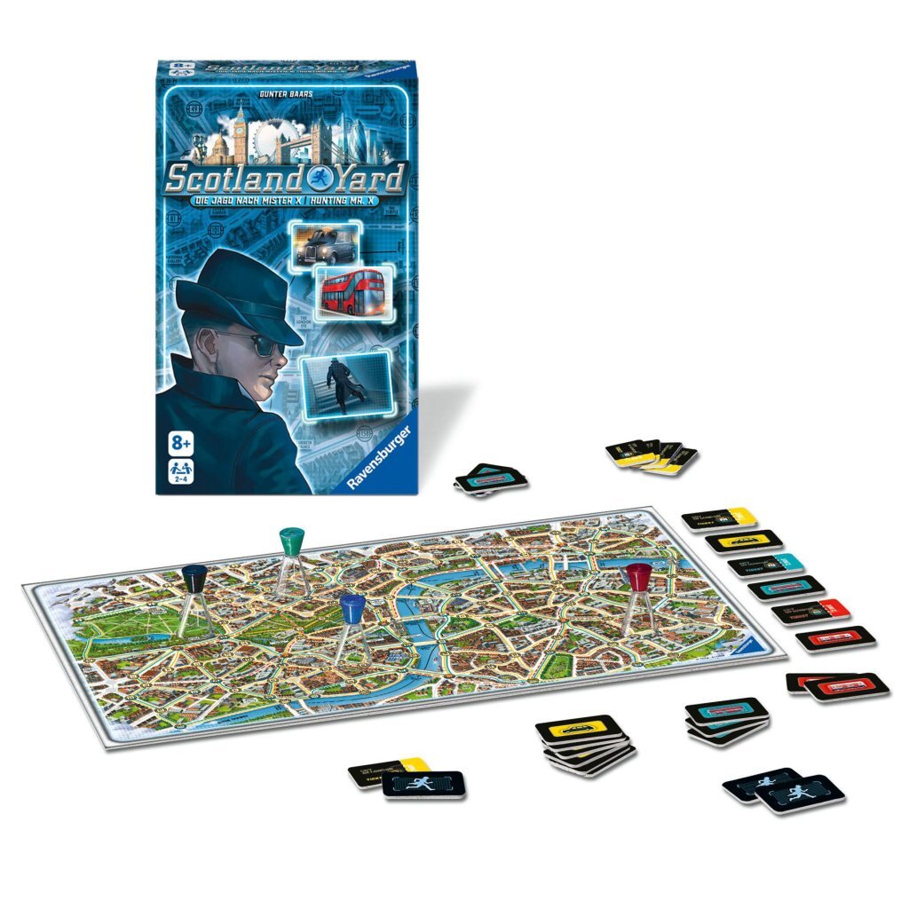 Ravensburger Scotland Yard Pocket Game for 2-4 Players