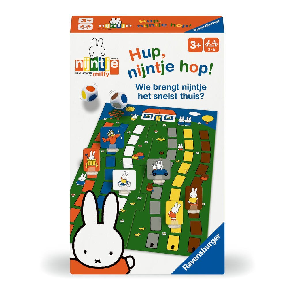 Ravensburger Hup Nijntje Hop Game for Children Age 3+
