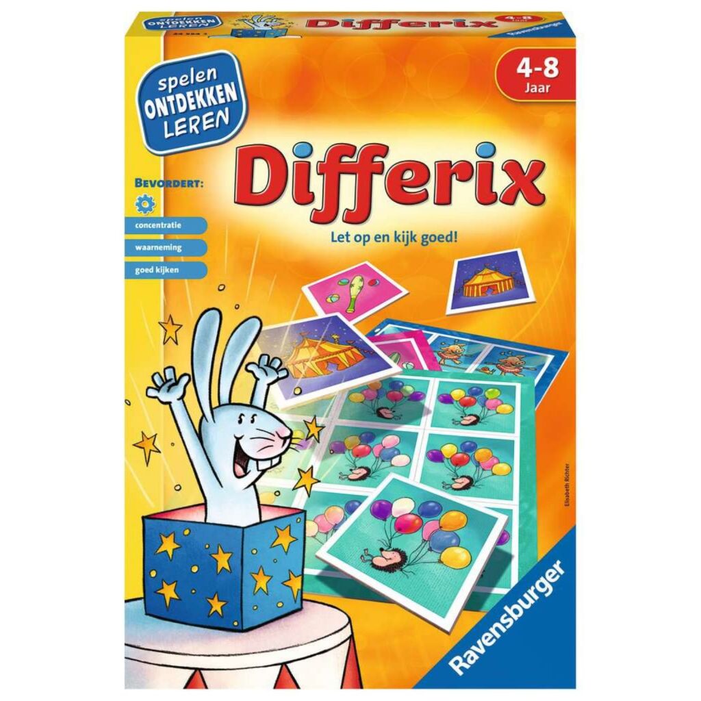 Ravensburger Differix Game - Play, Discover and Learn for Ages 4+