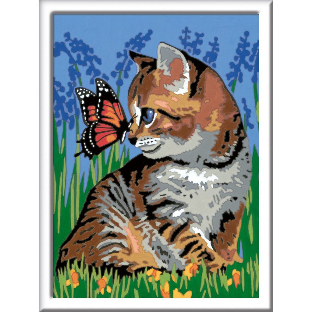Ravensburger CreArt Paint by Numbers Best Friends 18x24 cm - Suitable for Ages 9+