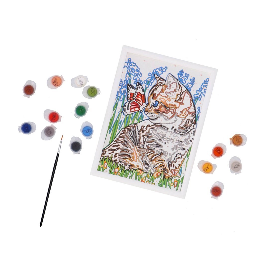 Ravensburger CreArt Paint by Numbers Best Friends 18x24 cm - Suitable for Ages 9+