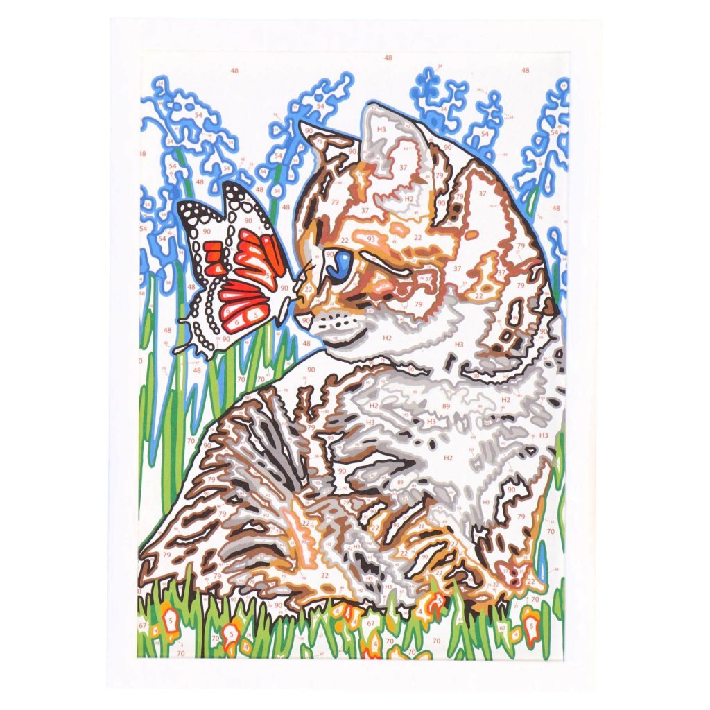Ravensburger CreArt Paint by Numbers Best Friends 18x24 cm - Suitable for Ages 9+