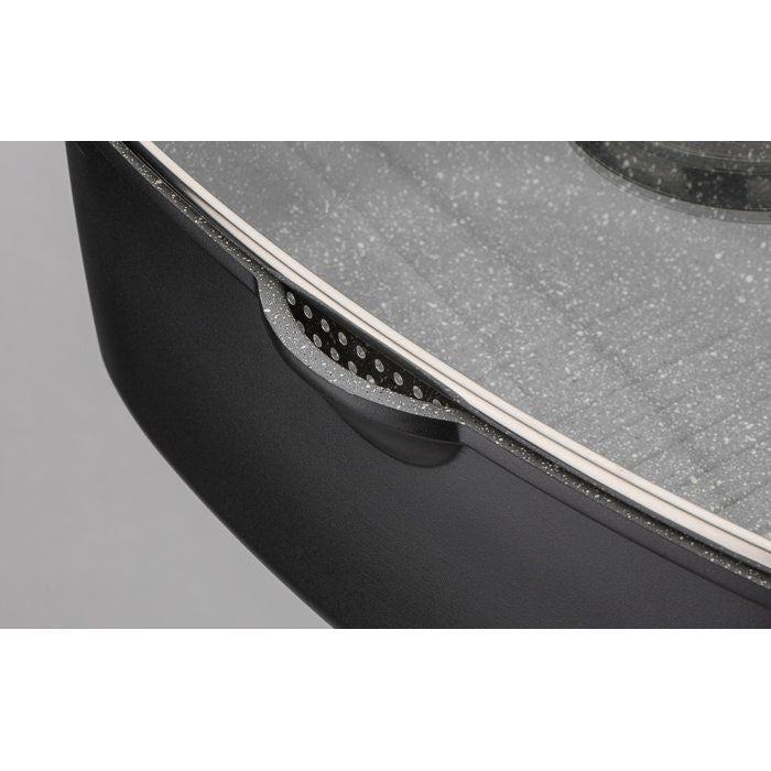 GSW Gourmet Granite Casserole Dish - 6 L - Induction Compatible