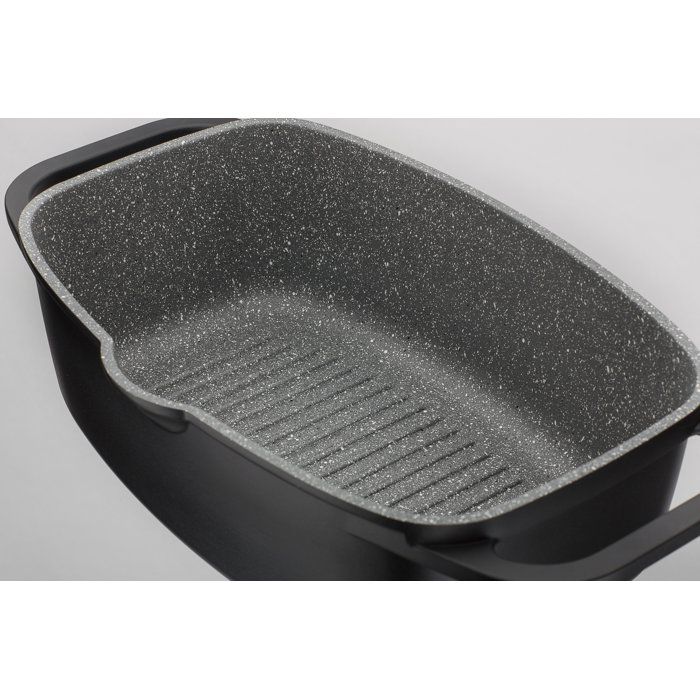 GSW Gourmet Granite Casserole Dish - 6 L - Induction Compatible