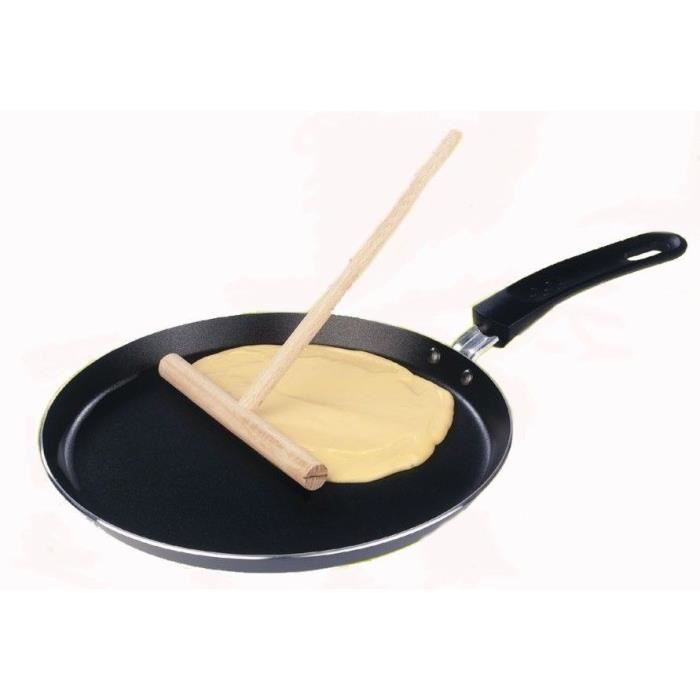 GSW Crepe Maker with Spreader - Aluminum - Gray - 26 cm - Suitable for All Hobs Including Induction