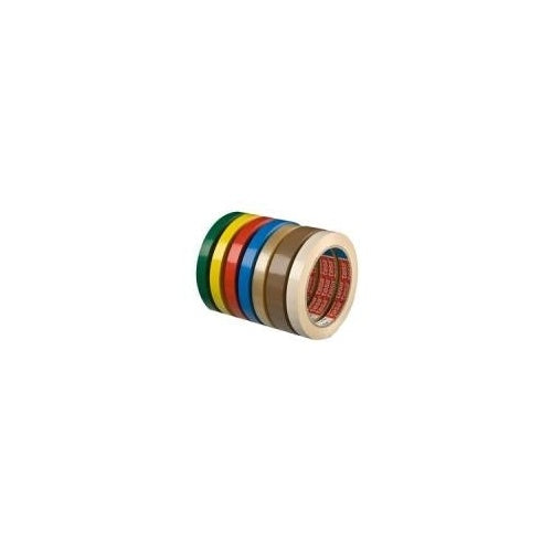 tesa Verpackungsklebeband 4204, 25 mm x 66 m, transparent aus PVC, mit Naturkautschukkleber, ideal zum Verschließen (04204-00012-00) afbeelding 1