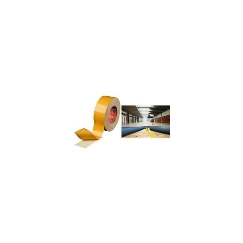 tesafix doppelseitiges Klebeband 4964, 50 mm x 50 m reißfester Gewebeträger, beidseitig mit Kautschukklebmasse (04964-00076-00) afbeelding 1