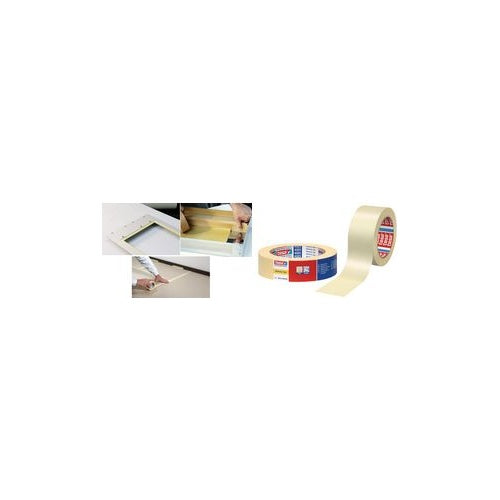 Kreppband hellbraun 50mmx50m Allzweckband Mas (04323-00013-00) afbeelding 1