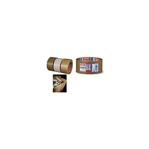 tesa pack Verpackungsklebeband PVC, 66m x 50mm, braun (04124-00096-00) afbeelding 1