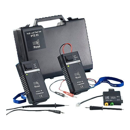 Rose Netztechnik Kabelader Suchgerät PTS 93-09 Prüf- und Test-Set (1019010-09) afbeelding 1