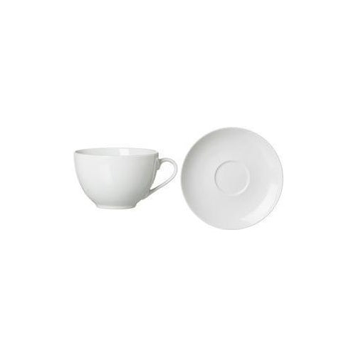 Snap by R & B Cappucinountertasse "BIANCO", aus Porzellan spülmaschinenfest, rund - 4 Stück (78800) afbeelding 1
