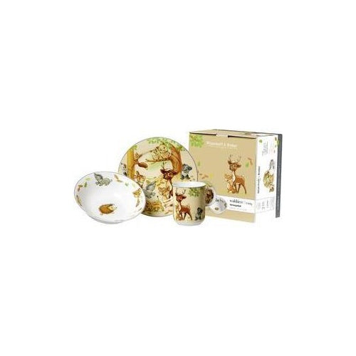 Ritzenhoff & Breker Kindergeschirr-Set Waldtiere, 3-teilig (422412) afbeelding 1