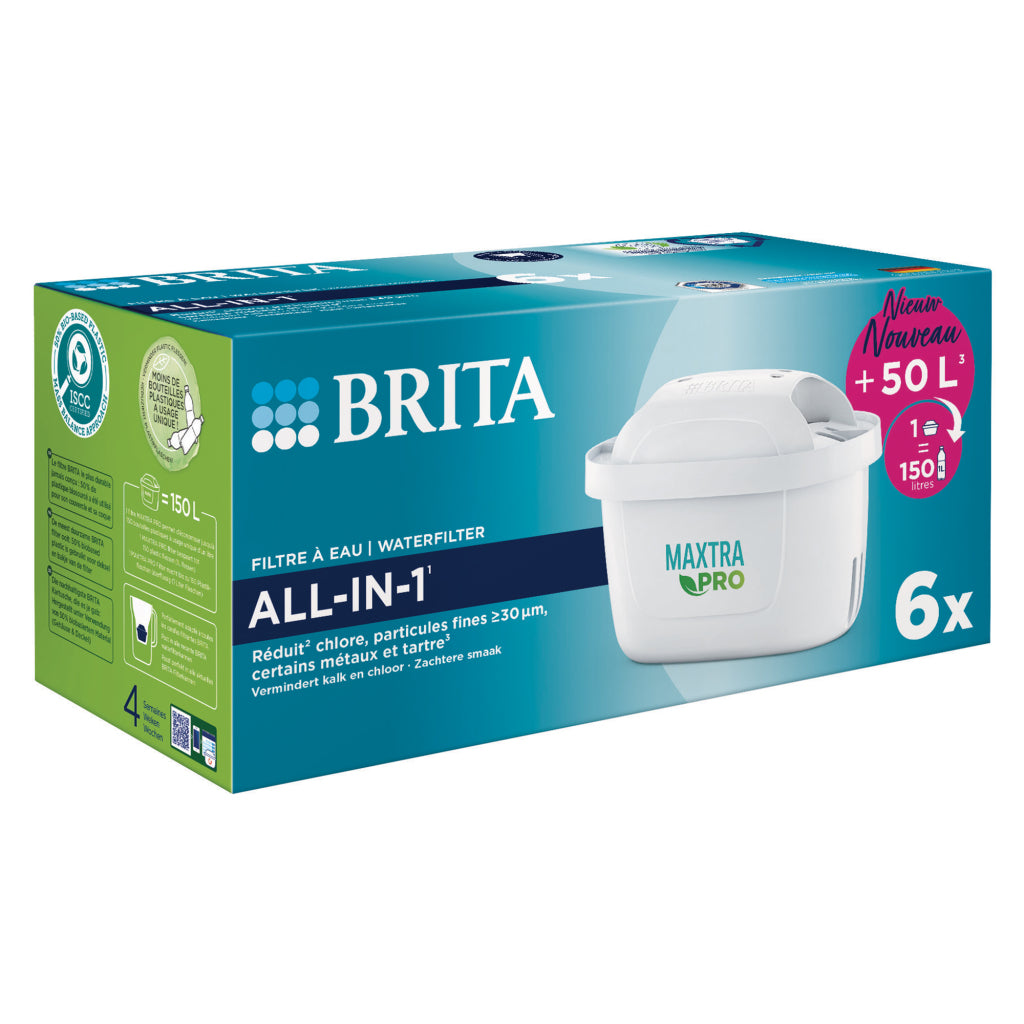 Brita Water Filter Cartridges 6 Pieces