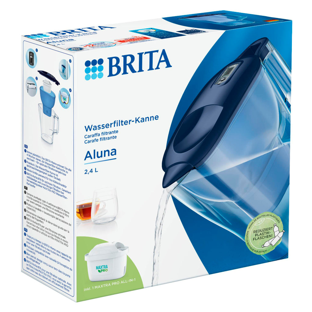 Brita Aluna Water Filter Jug 2.4 L Blue