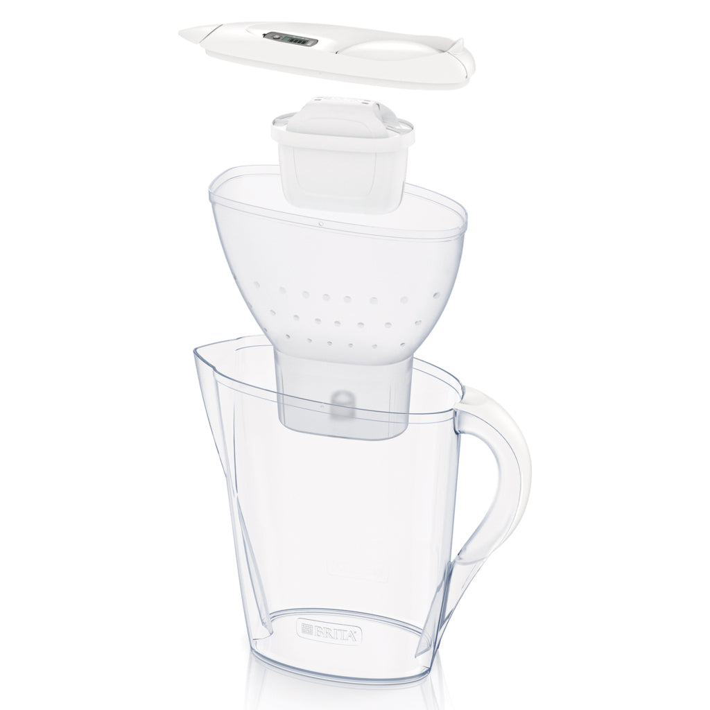 Brita Marella Water Filter Jug 2.4 L White with MAXTRA PRO Filter