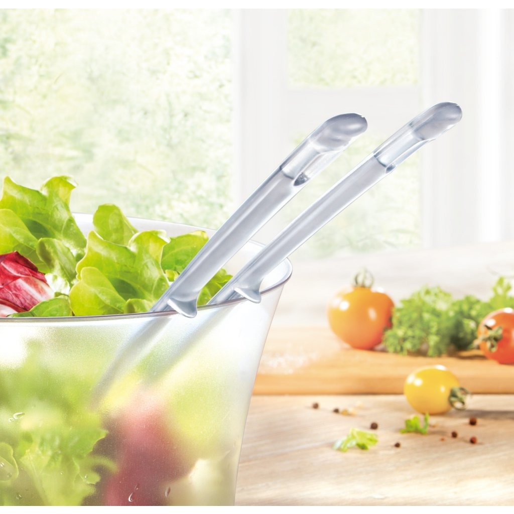 Leifheit Salad Cutlery Transparent 2-Piece - Model 3196